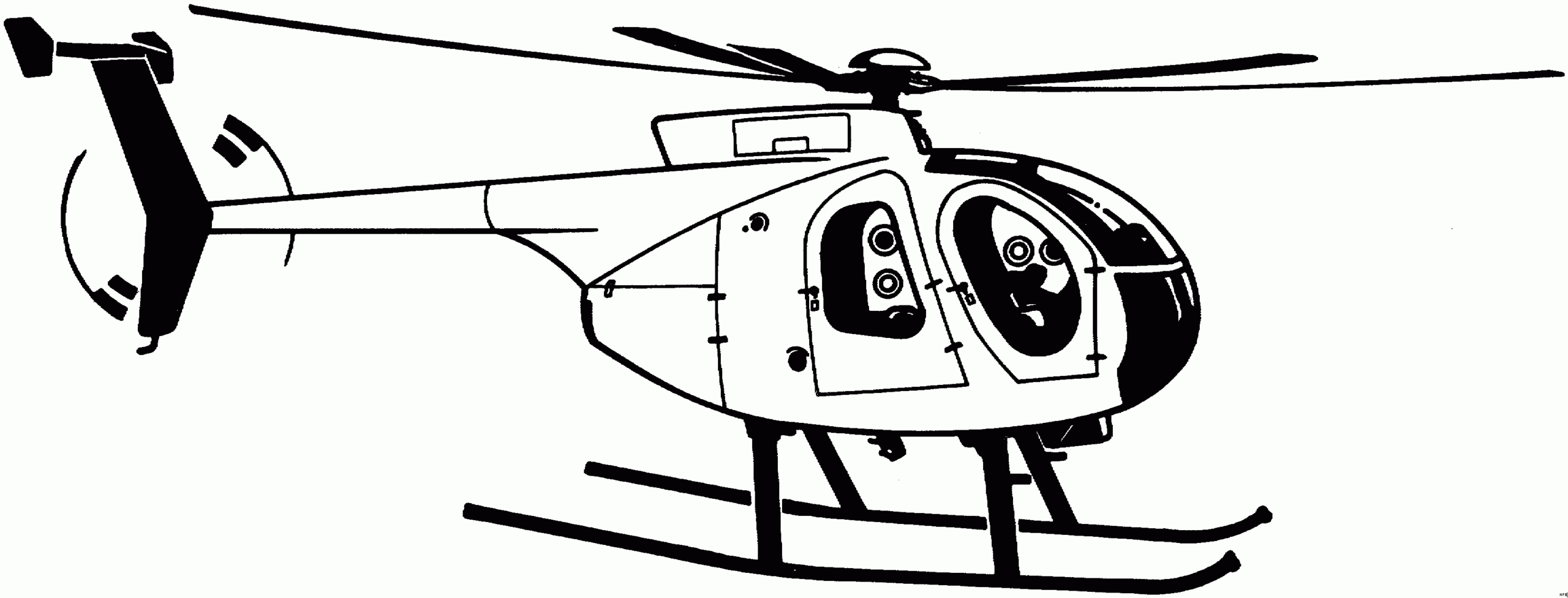 hubschrauber zeichnung