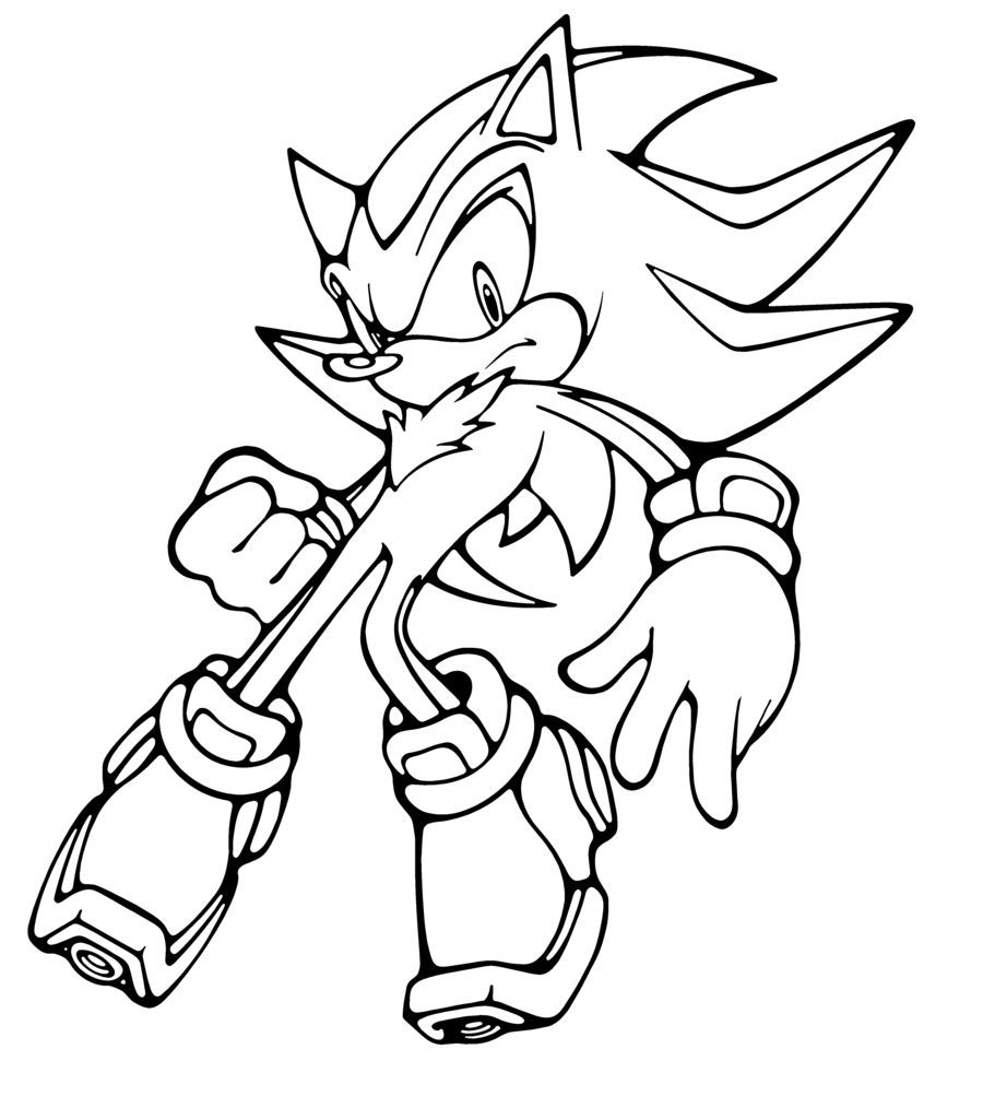 Free Sonic Coloring Pages to Print | sonic | Pinterest | Hedgehogs