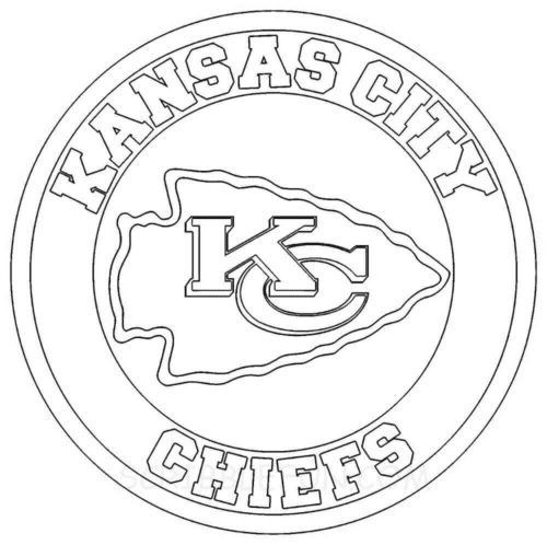 kansas city chiefs chiefs coloring pages