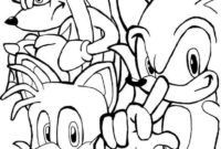 sonic the hedgehog tails coloring pages