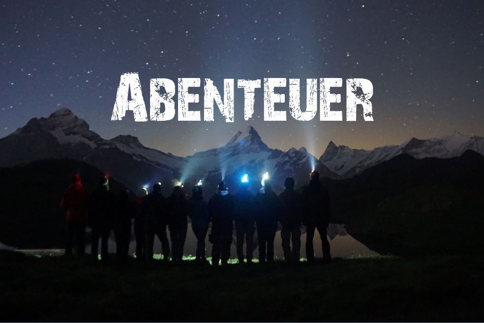 Abenteuer-Schweiz - Ausruhen kommt später....