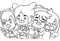 toca boca world coloring pages