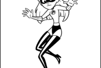 the incredibles coloring page