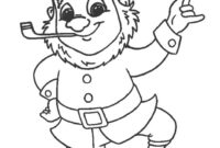 leprechaun coloring pages to print