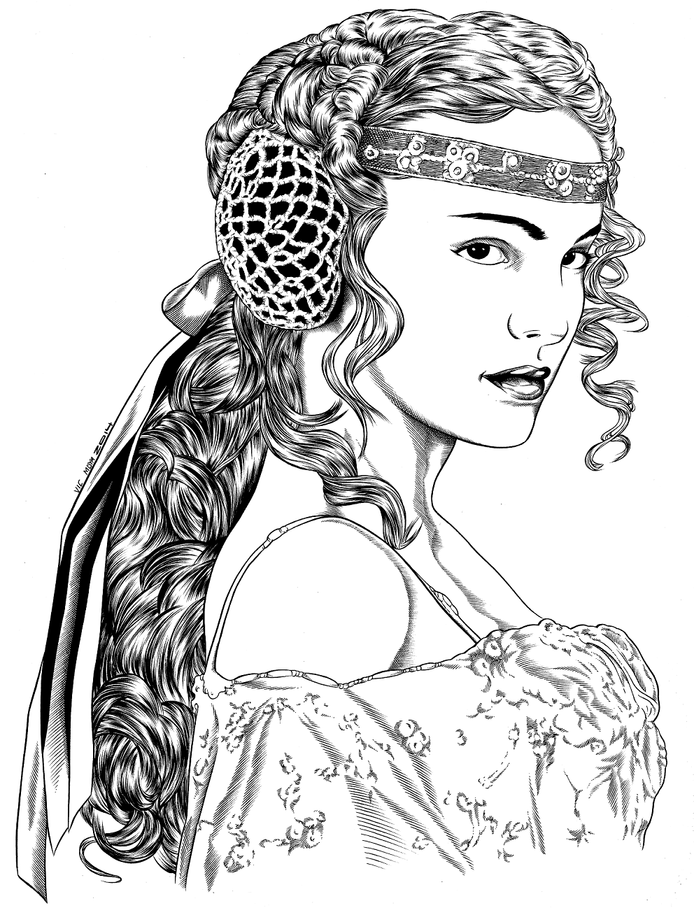 padme coloring pages