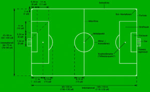 fußballfeld zum ausdrucken