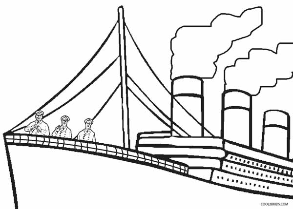 titanic coloring pages free