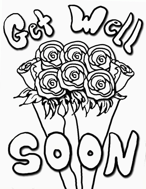 Get Well Coloring Pages For Kids - Coloring Home