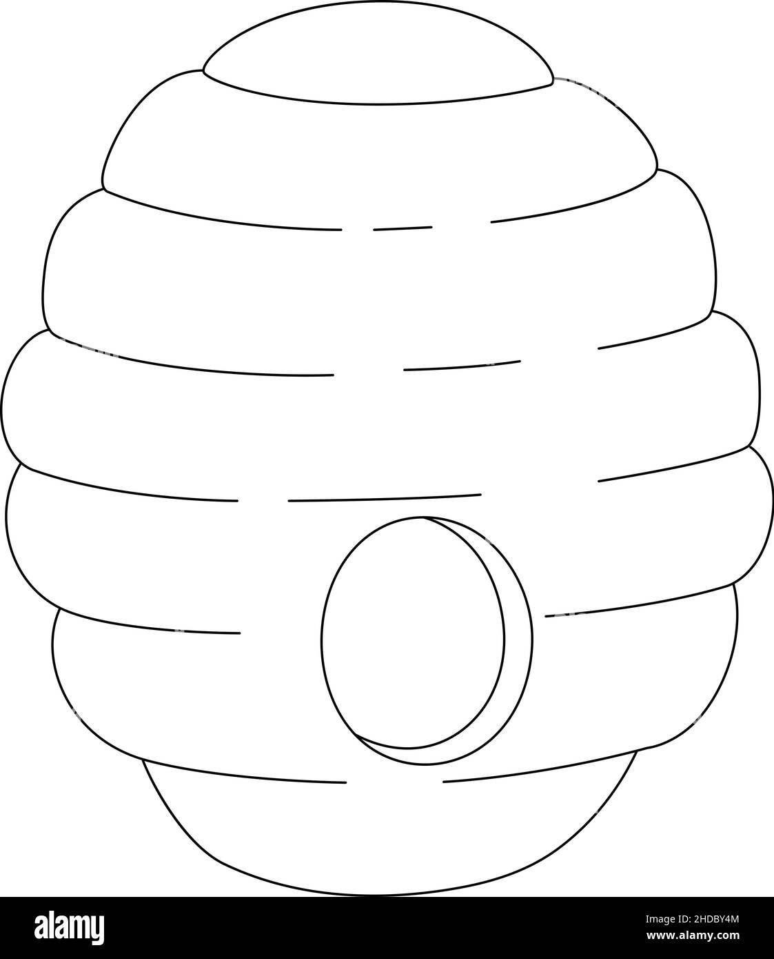 beehive coloring pages