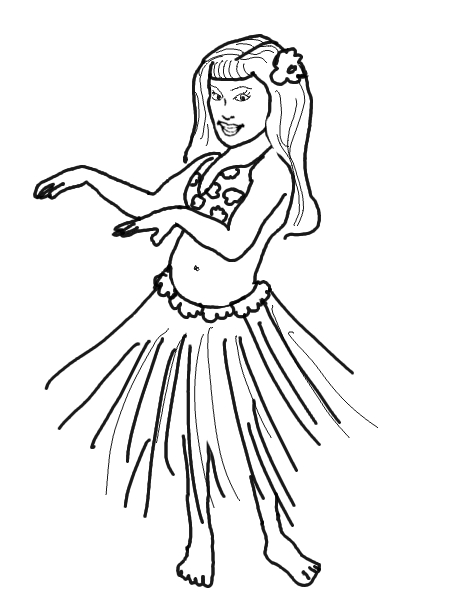 free coloring pages dance