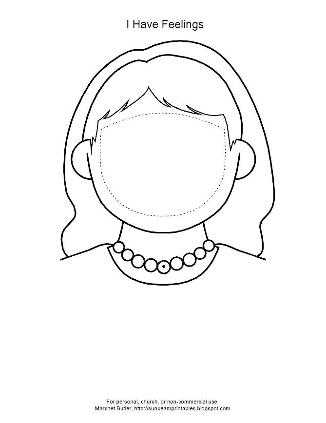 emotions coloring pages pdf