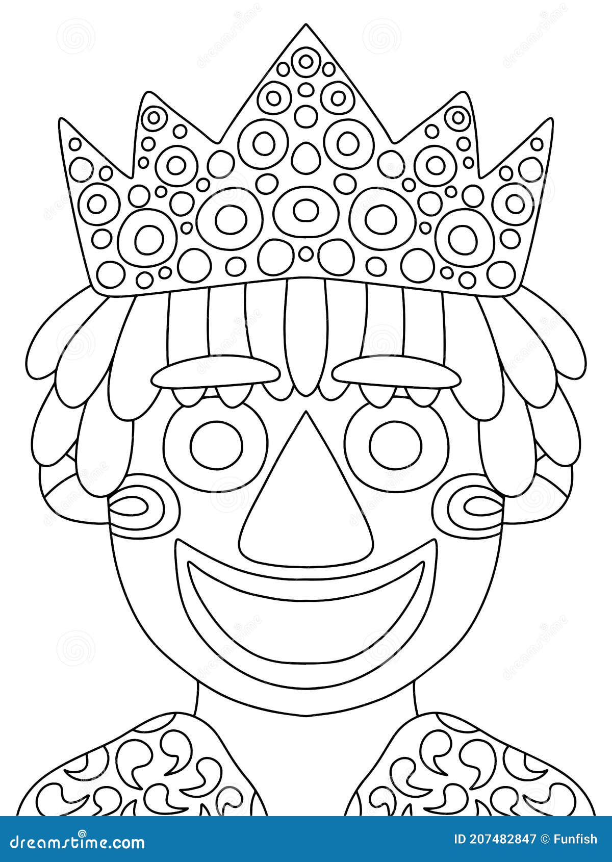 fat tuesday coloring pages