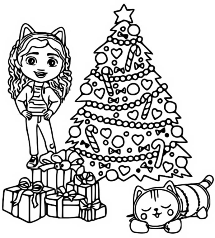 netflix gabby 039 s dollhouse coloring pages