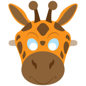 giraffe basteln vorlage