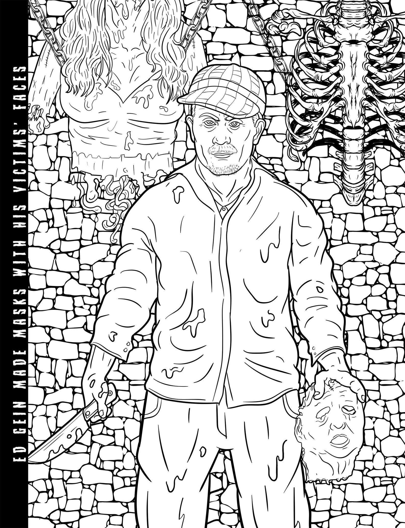 serial killers coloring pages