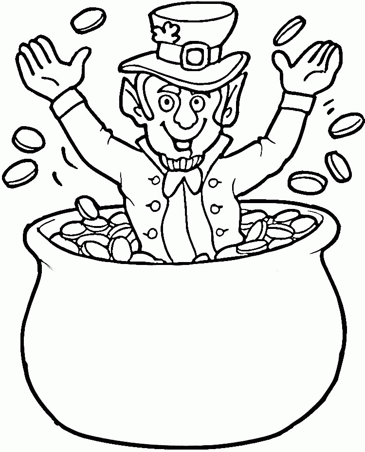 printable gold coins coloring pages