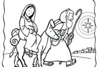 las posadas coloring pages