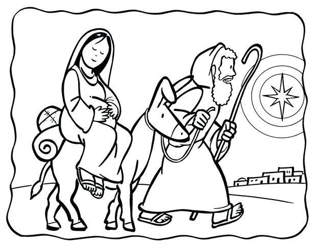 las posadas coloring pages