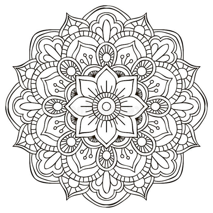 1001 + coole Mandalas zum Ausdrucken und Ausmalen - Simple Coloring Blog