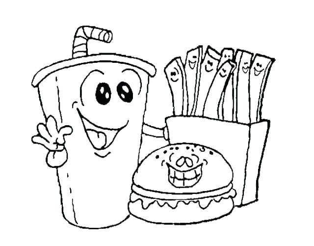 mcdonald coloring pages