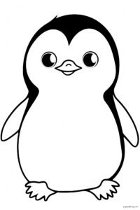 pinguin malen einfach