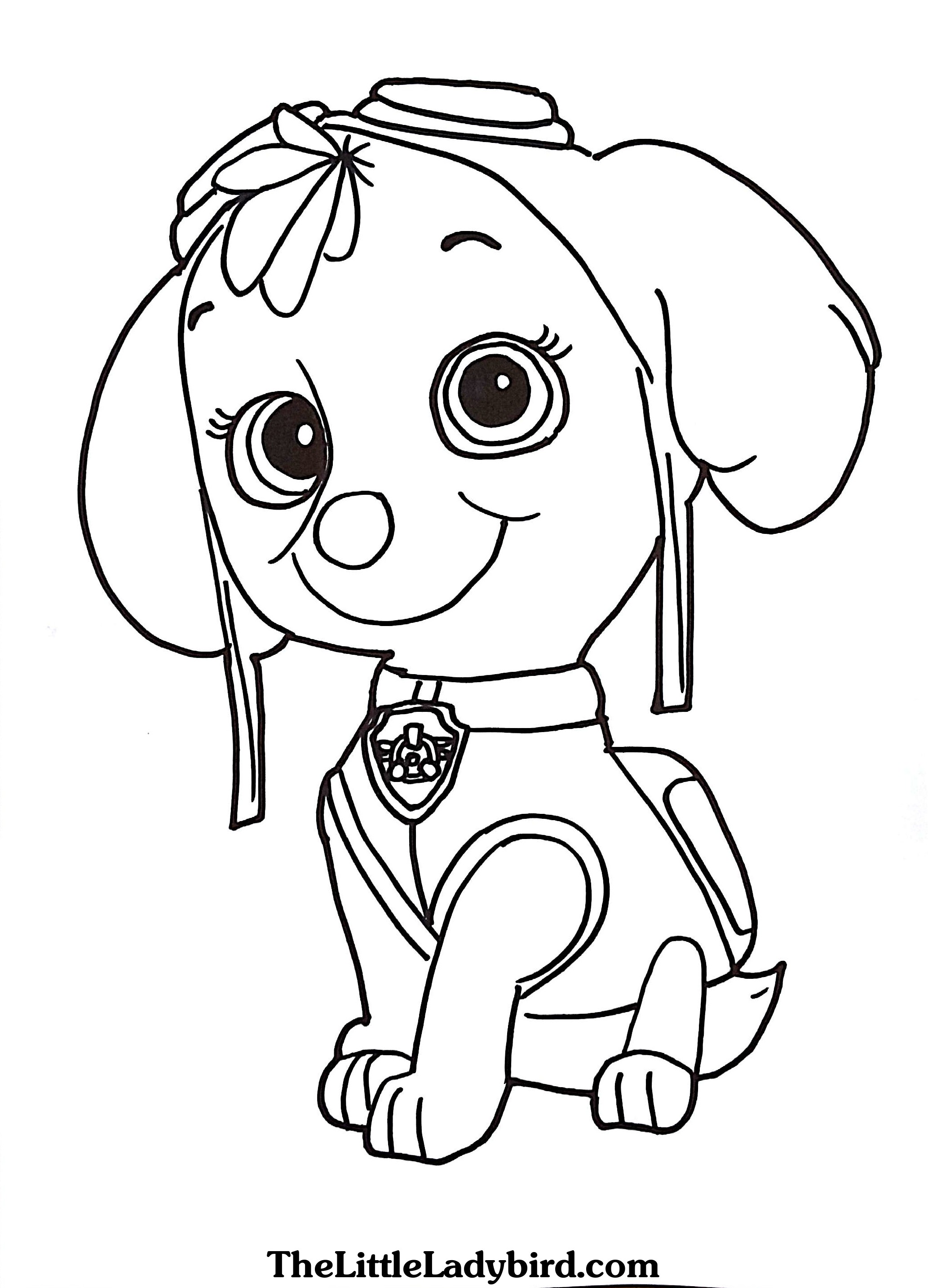 Rocky Paw Patrol Coloring Page at GetColorings.com | Free printable