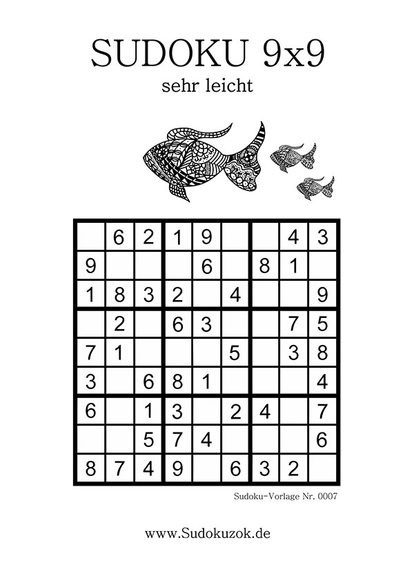 sudoku drucken sehr schwer