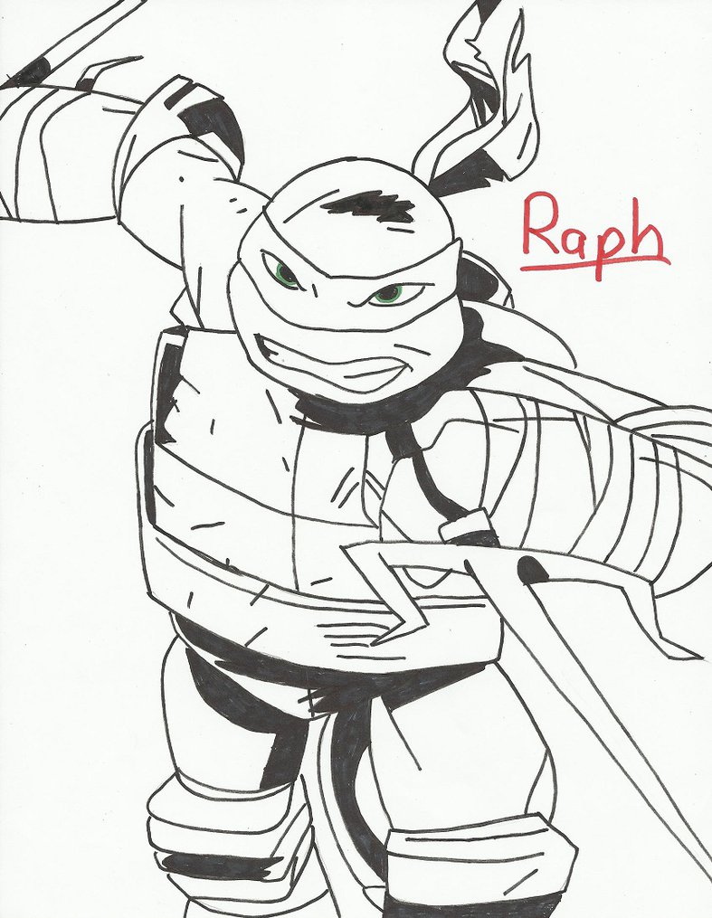 tmnt 2012 coloring pages