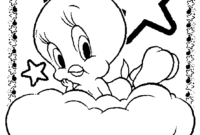 tweety bird coloring pages