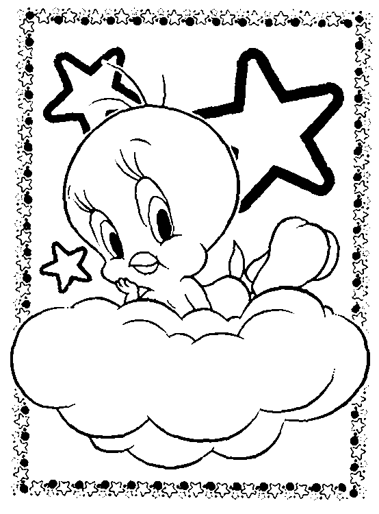 tweety bird coloring pages