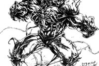 carnage and venom coloring pages