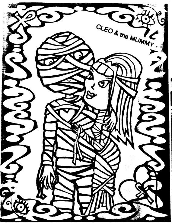 love monster coloring pages