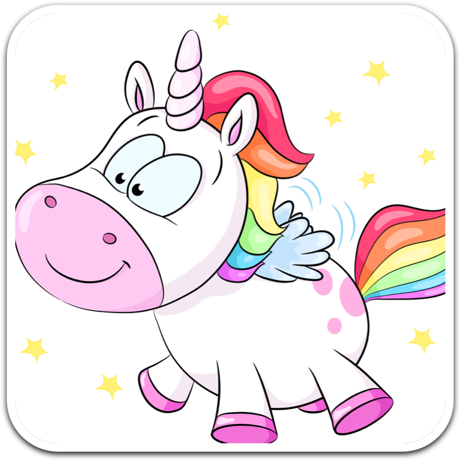 Download HD Hand-painted Cartoon Unicorn Vector Collection