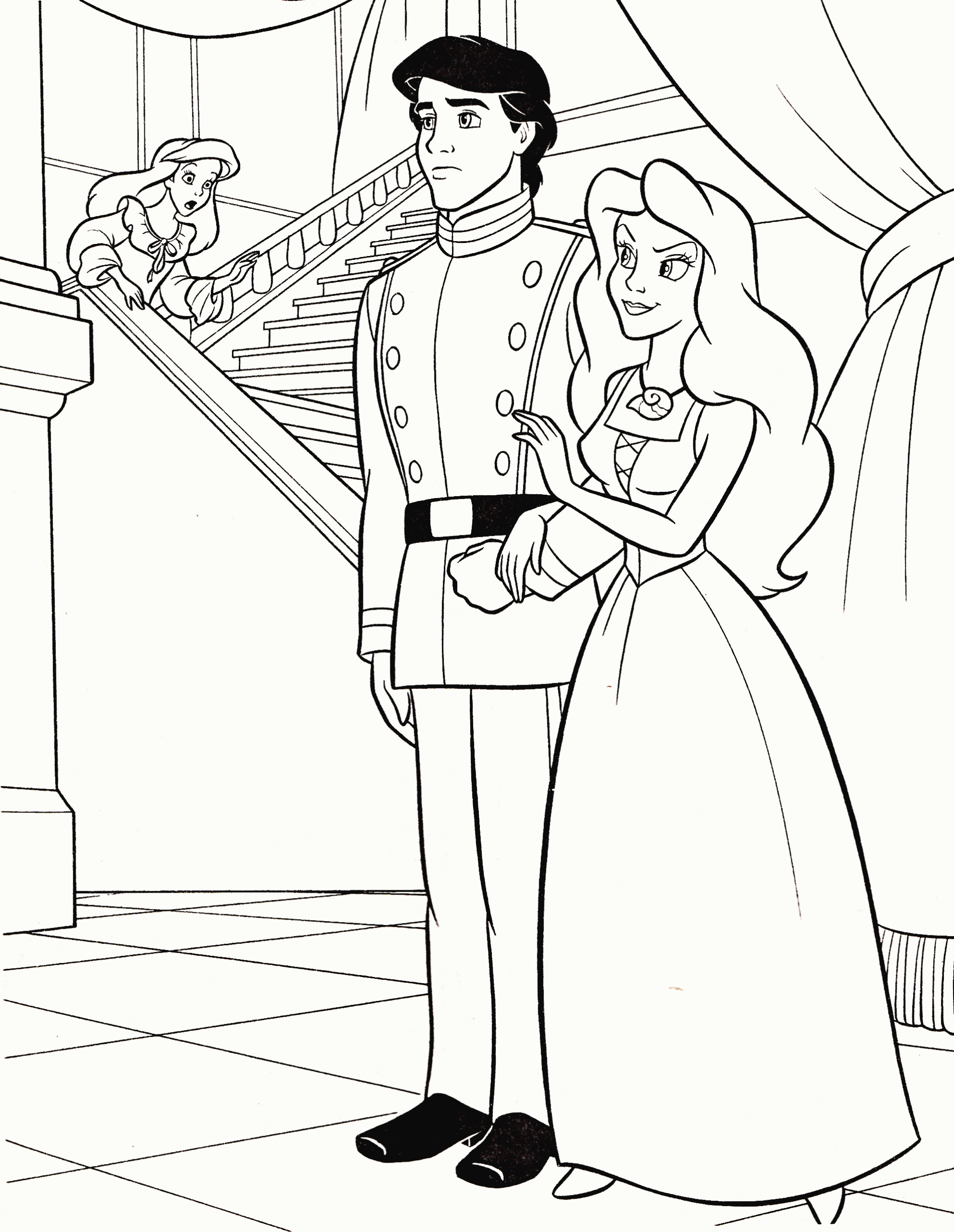 prince coloring pages printable