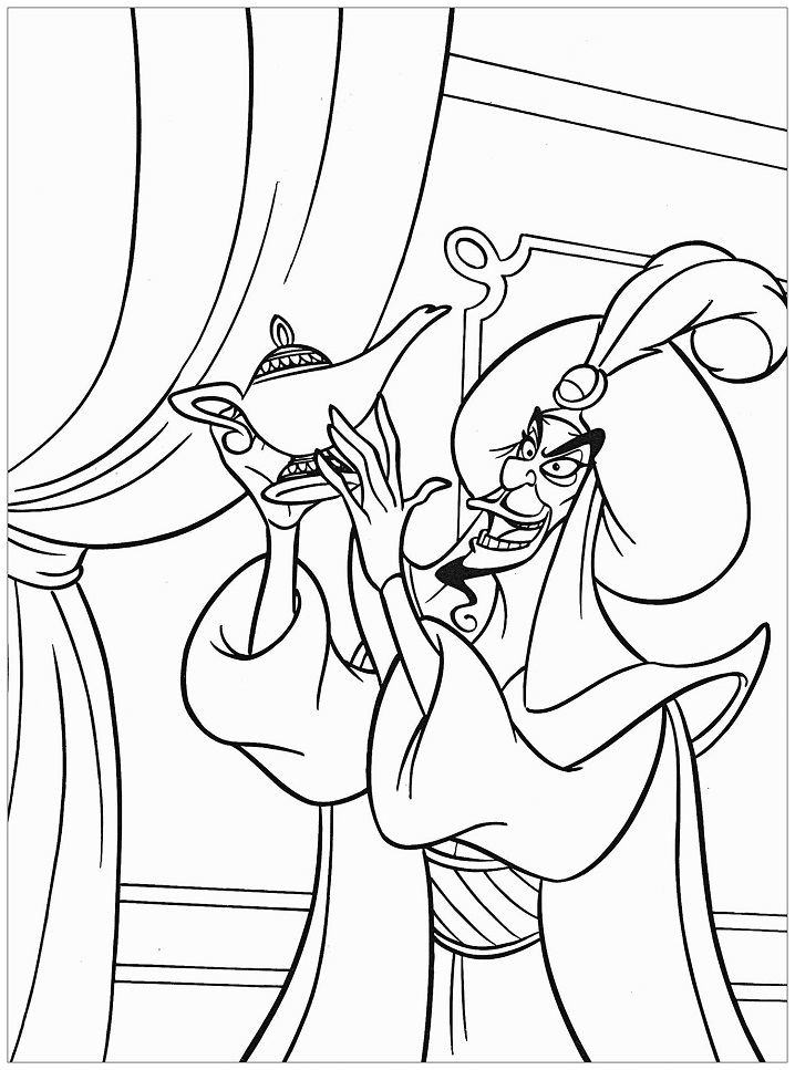 jafar coloring pages