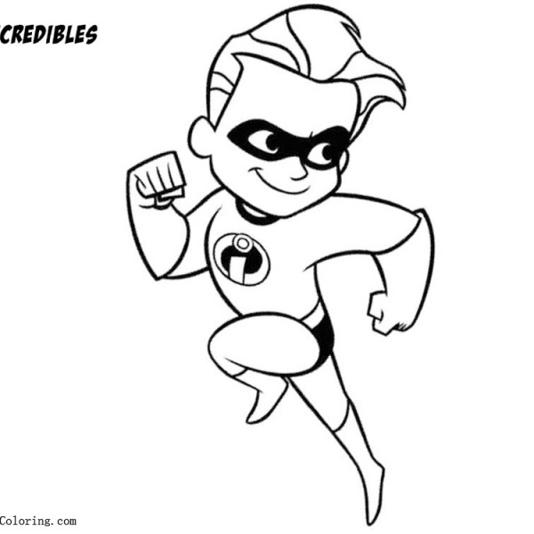 elastigirl incredibles coloring pages