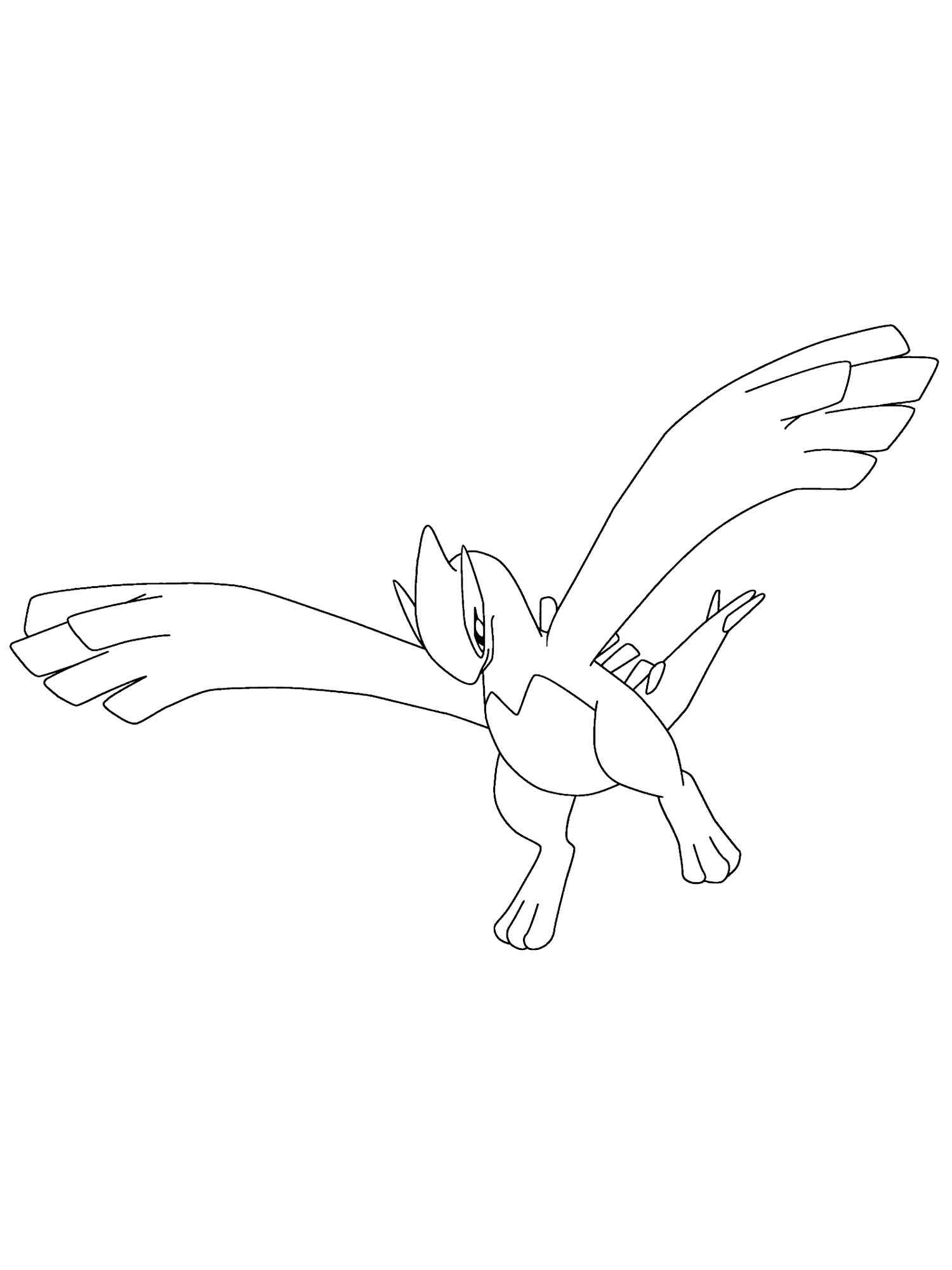 lugia coloring pages