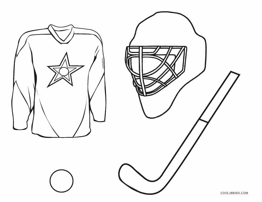 Free Printable Hockey Coloring Pages For Kids | Cool2bKids