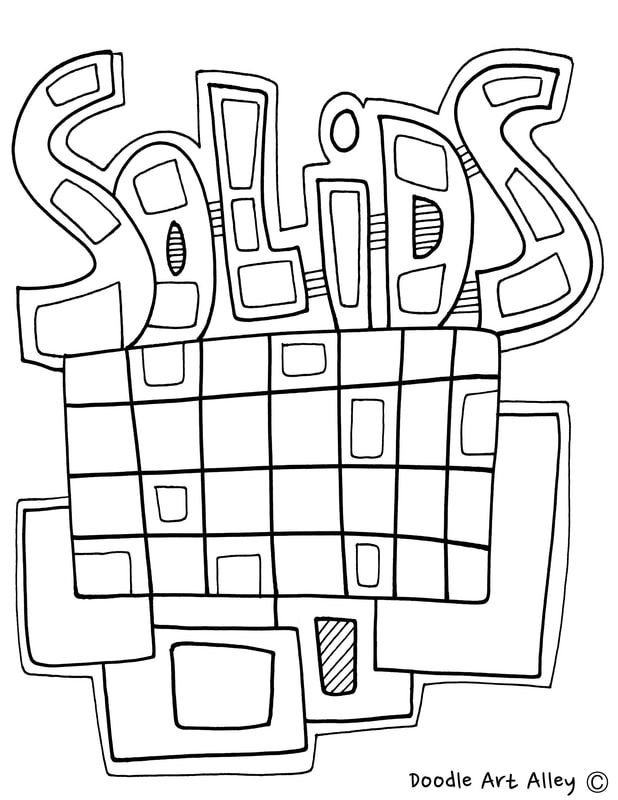 states of matter coloring pages