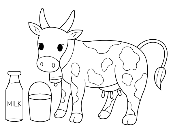 8 maids a milking coloring page