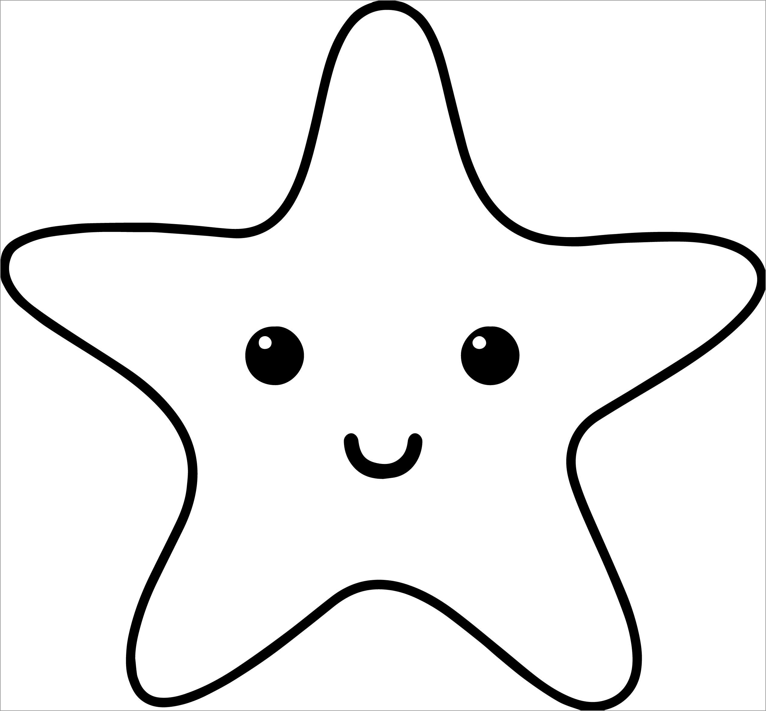 Printable Starfish Coloring Pages - Printable World Holiday