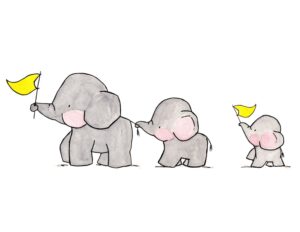 elefant malen kinder