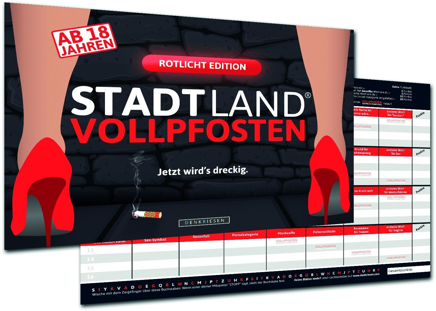 Stadt Land Vollpfosten Rotlicht Edition ab 10,00 € | Preisvergleich bei