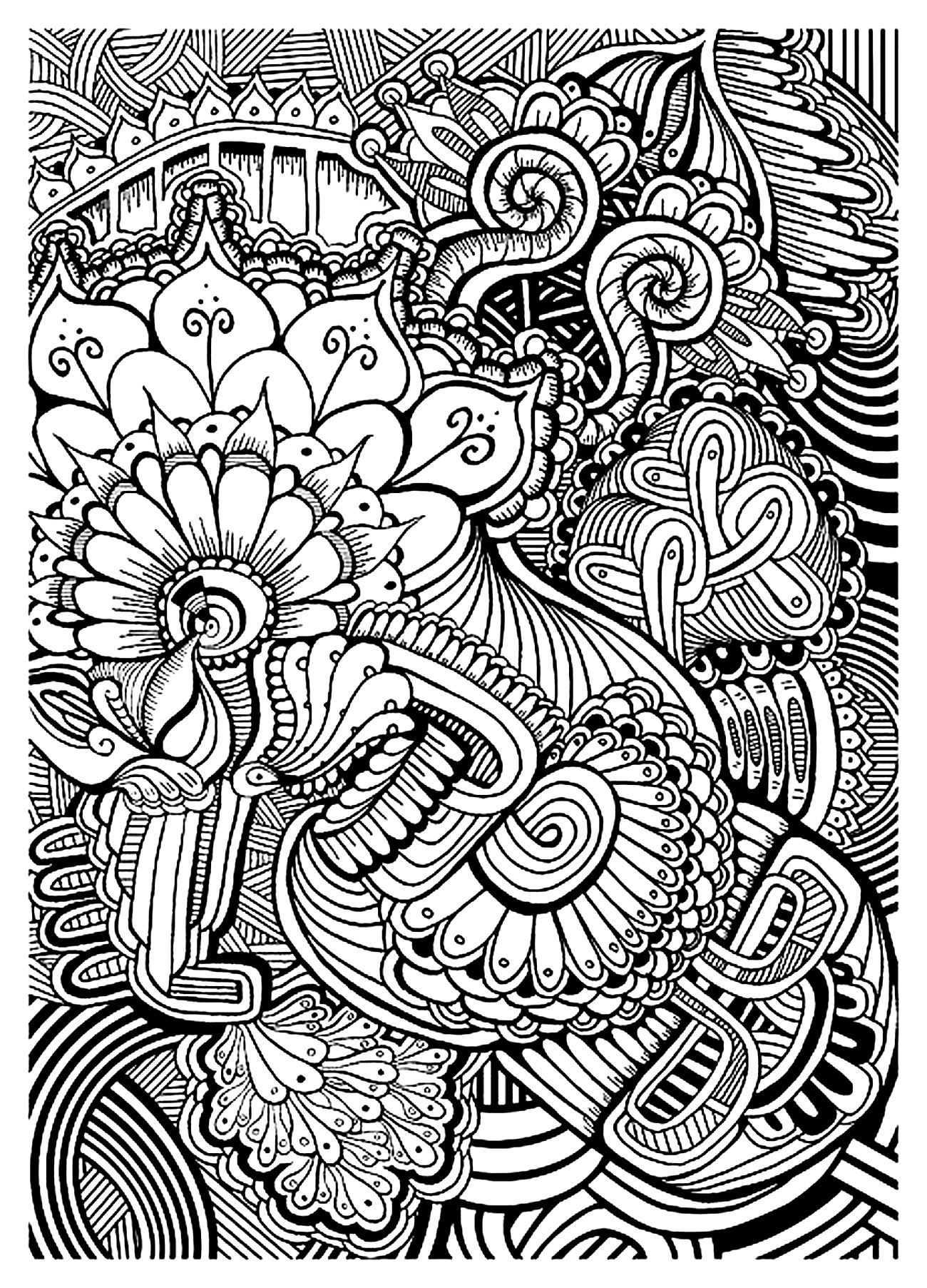 zendoodle coloring pages