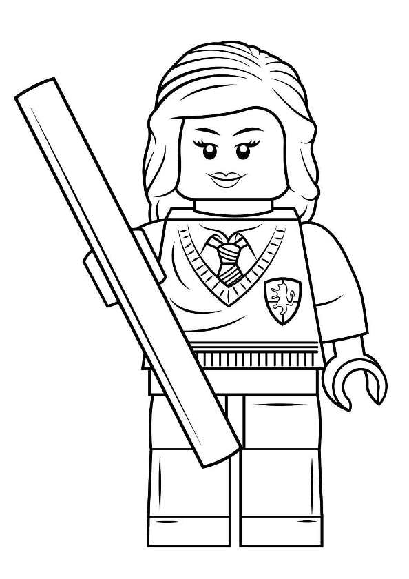 harry potter lego coloring pages