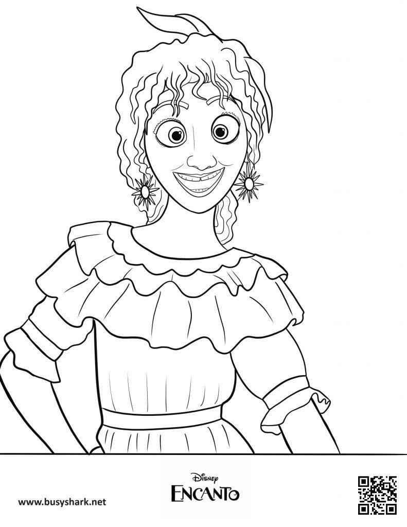 pepa encanto coloring page