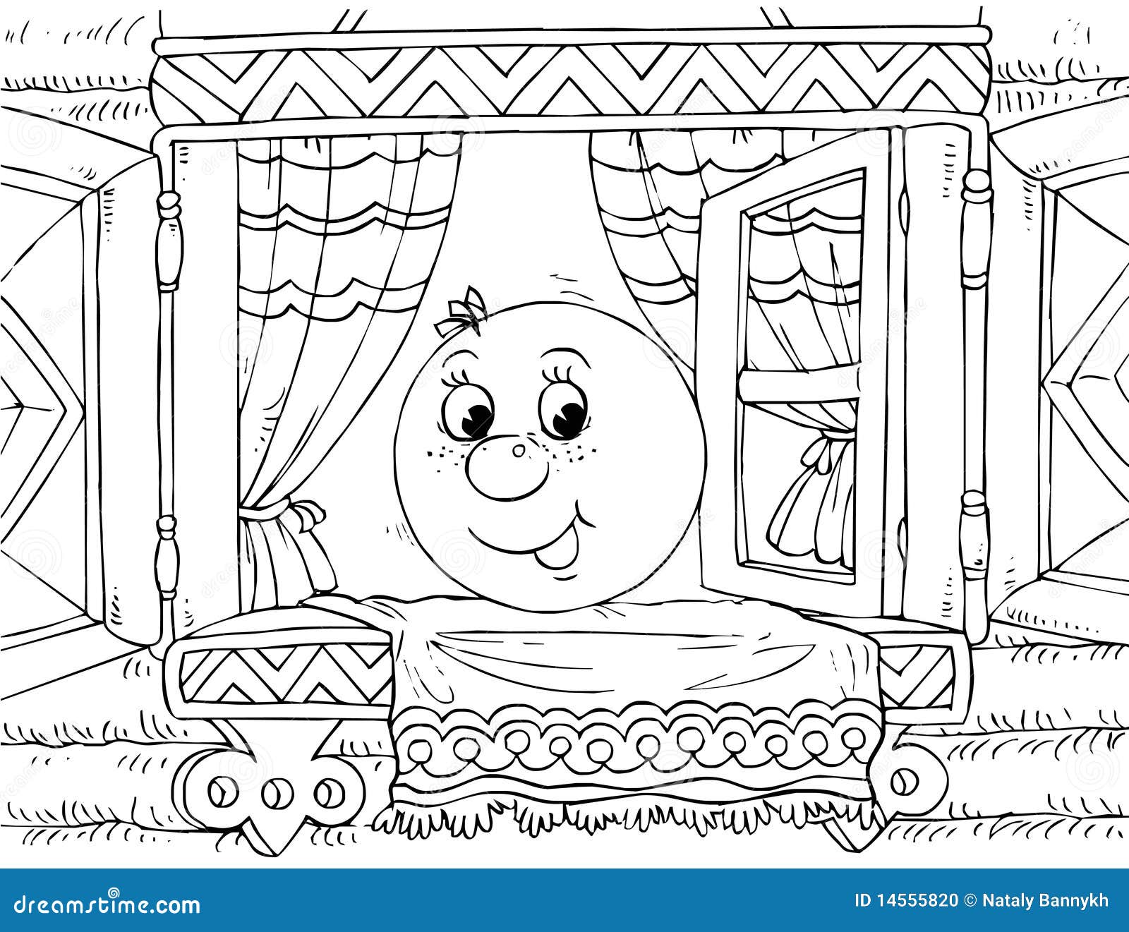 roly poly coloring page