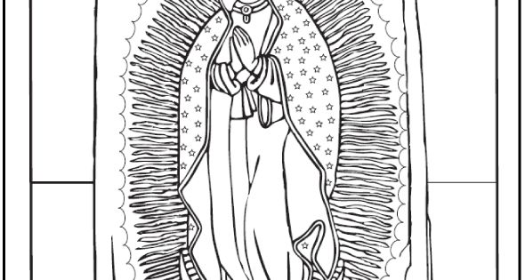 st juan diego coloring page