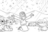 abraham bible coloring pages