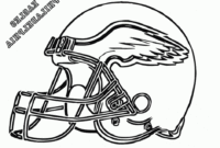 nfl football helmet coloring pages